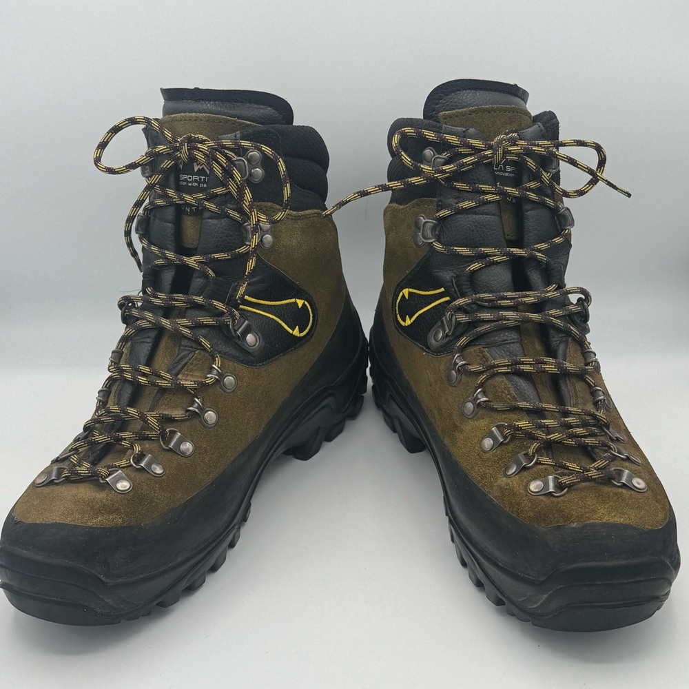 La Sportiva Men's Karakorum Leather Hiking Mountain Boots - Picture 6 of 12